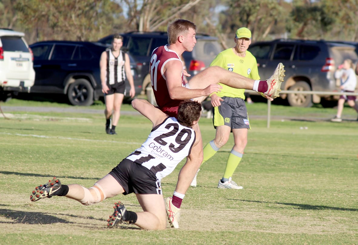Magpies Find Maroons a Tough Task