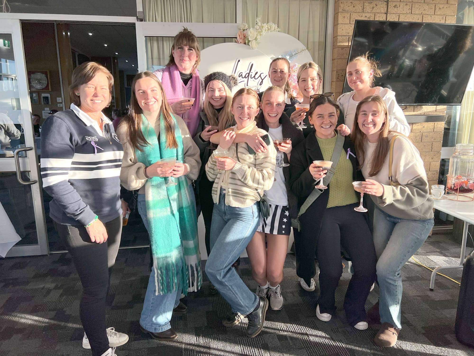 Charlton ladies: Kim Fitzpatrick, Brooke Thompson, Chloe Walsh, Danielle Lang, Tessa Fitzpatrick, Sabrina Thompson, Ellie Rae, Lauren Campbell, Xanthe Fitzpatrick, Phoebe Thompson, Claudia Lee.