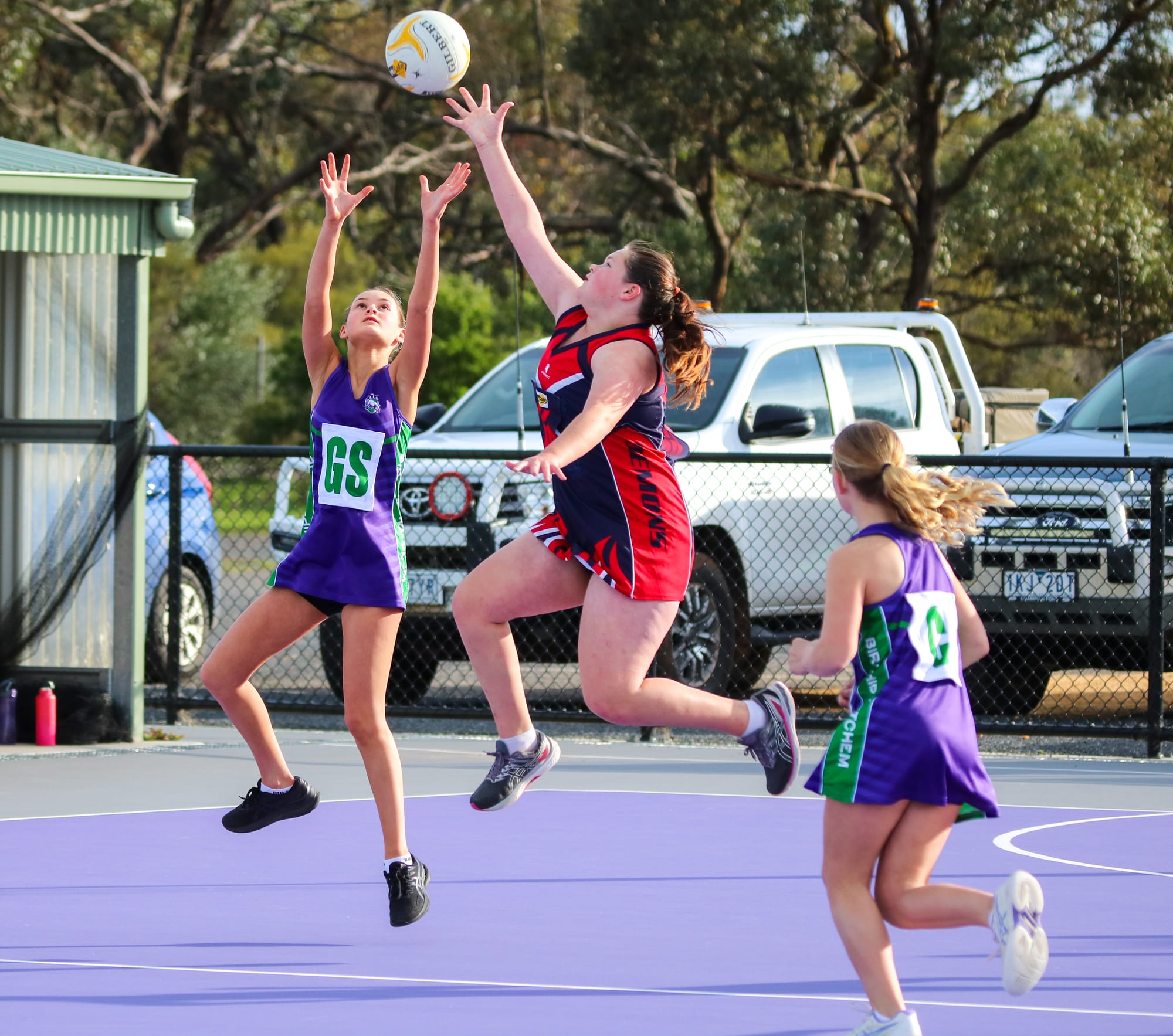 Netball Battles at Birchip