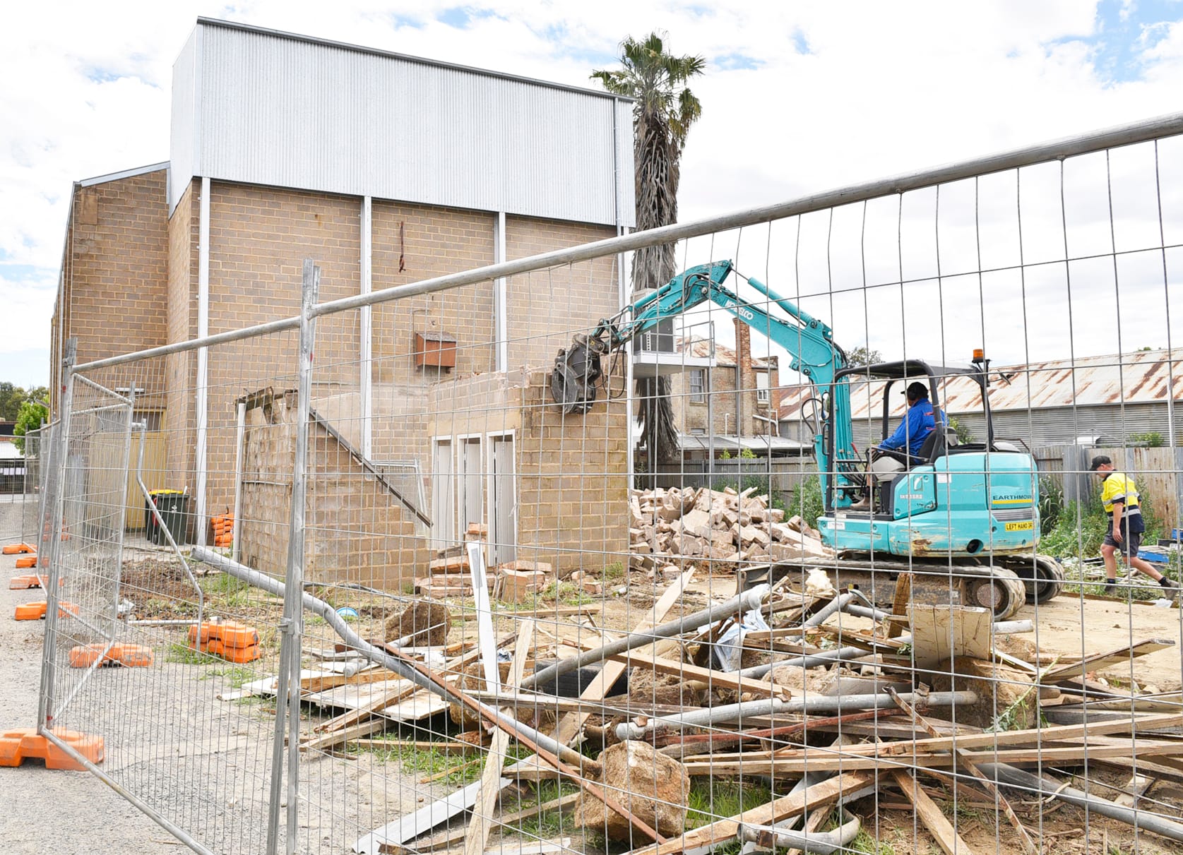 Demolition Begins at Rex
