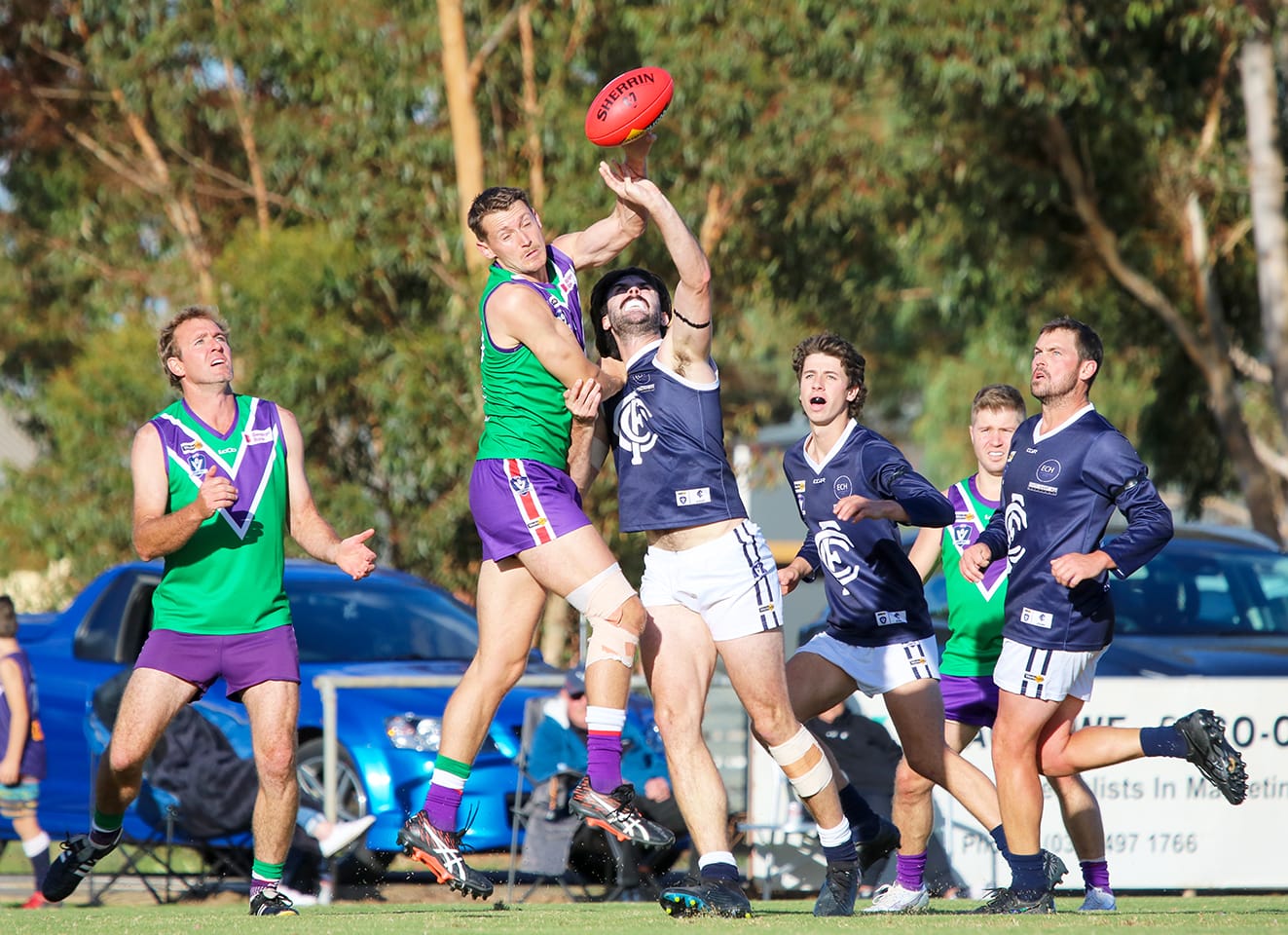 Bulls Demolish Navies, Edwards Bags 11