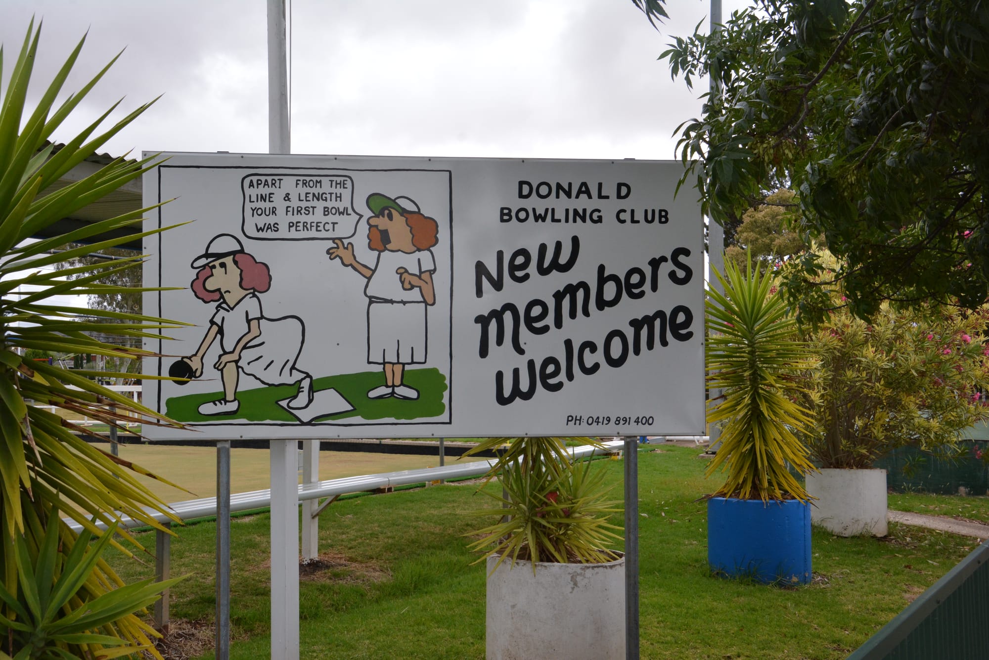 Donald at Home to Wedderburn Bowlers
