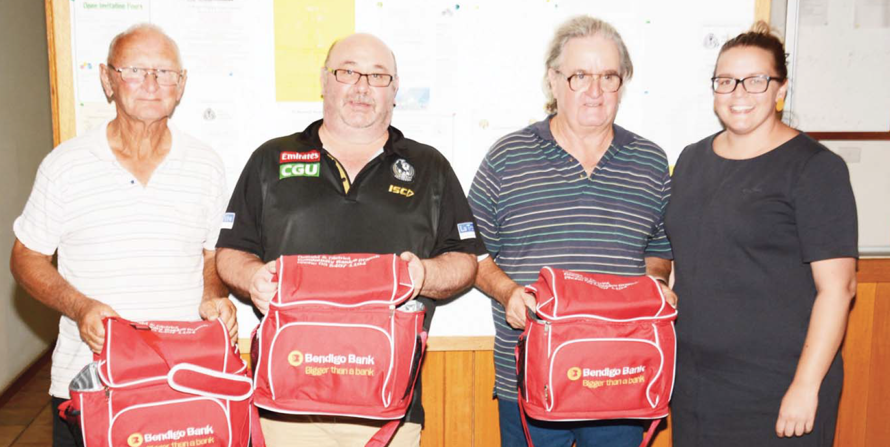 Excellent turnout as PBEs bowls win mini pennant