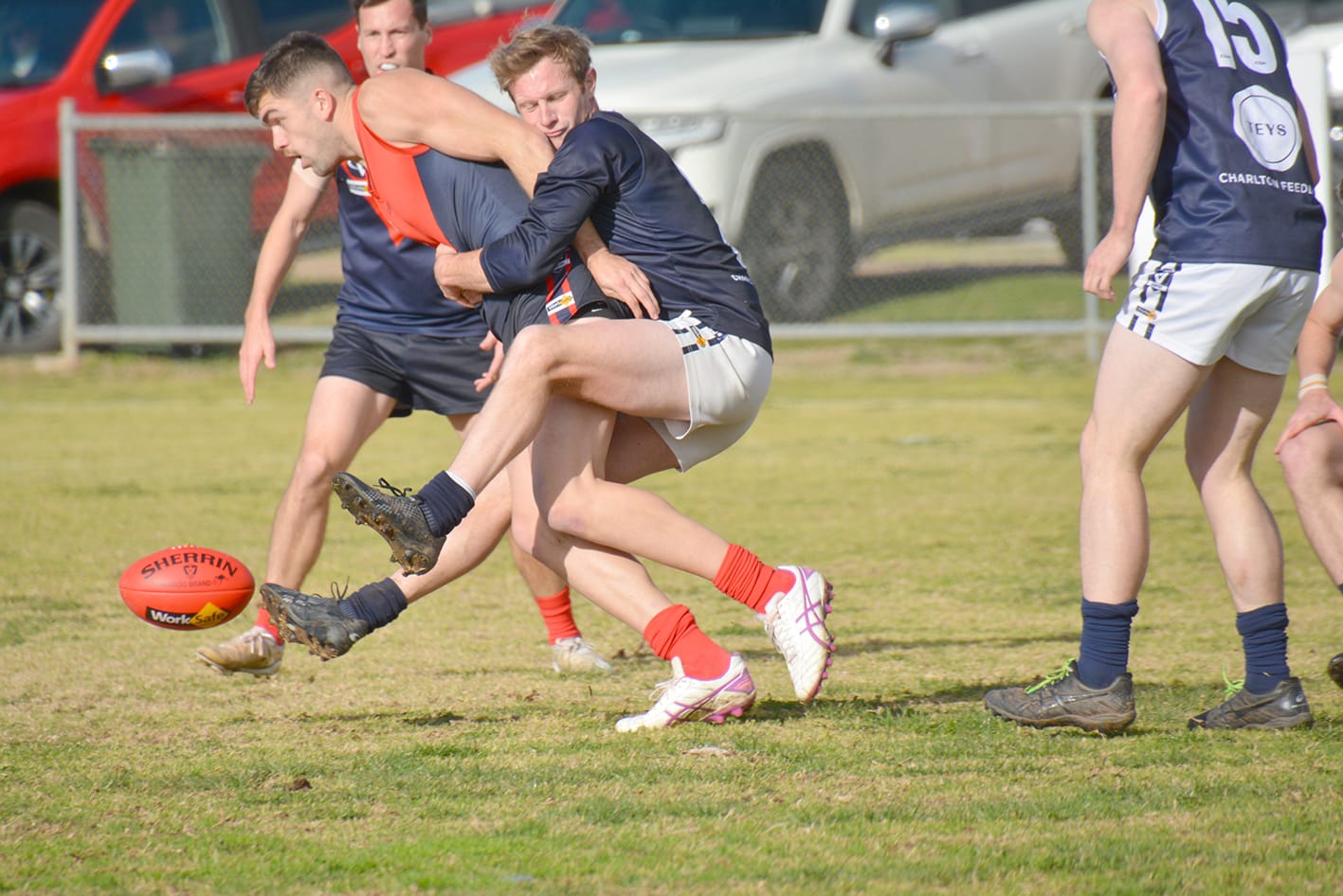 Demons Deny Navy Blues