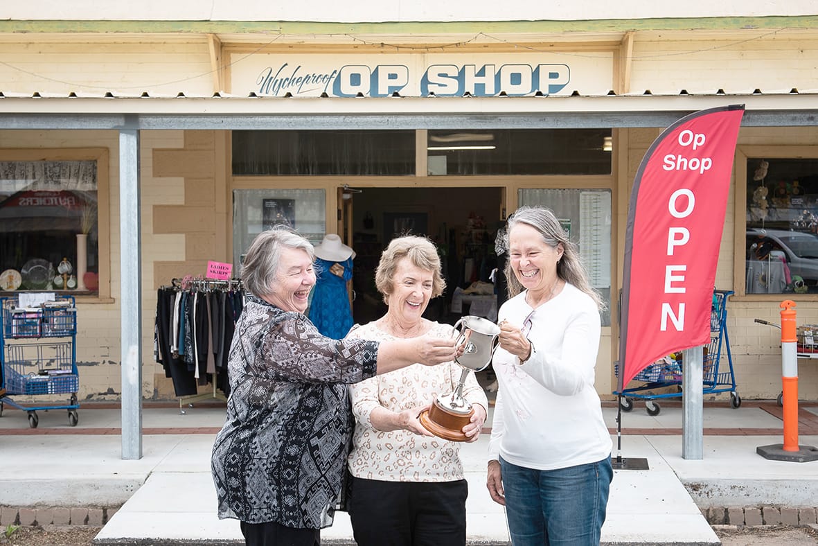 October Message from Wycheproof’s Op Shop