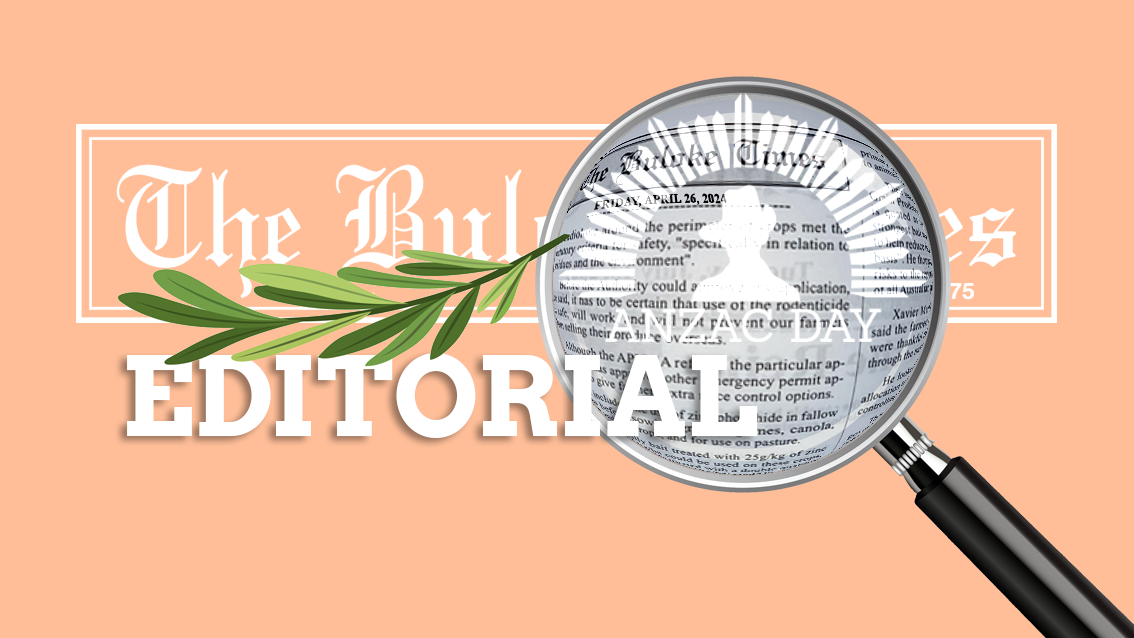 Editorial: ANZAC Day Message