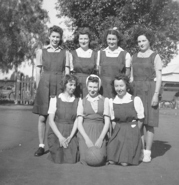 Early Days of District “Netball” (Basketball)