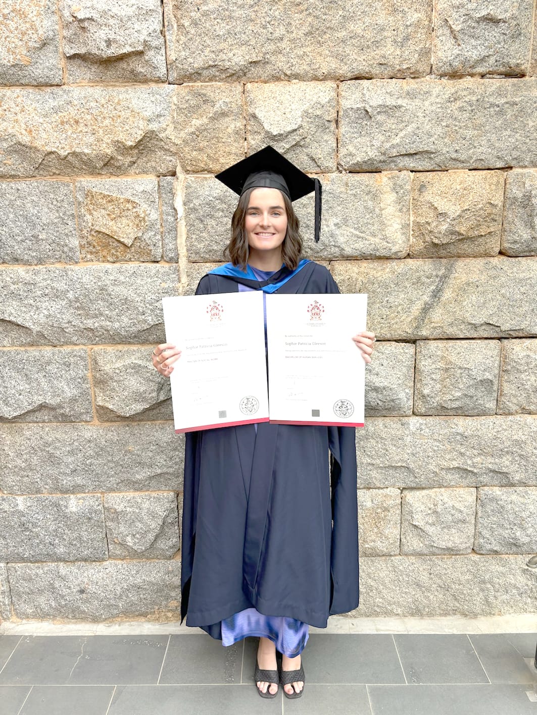 Sophie and Malachy Graduate