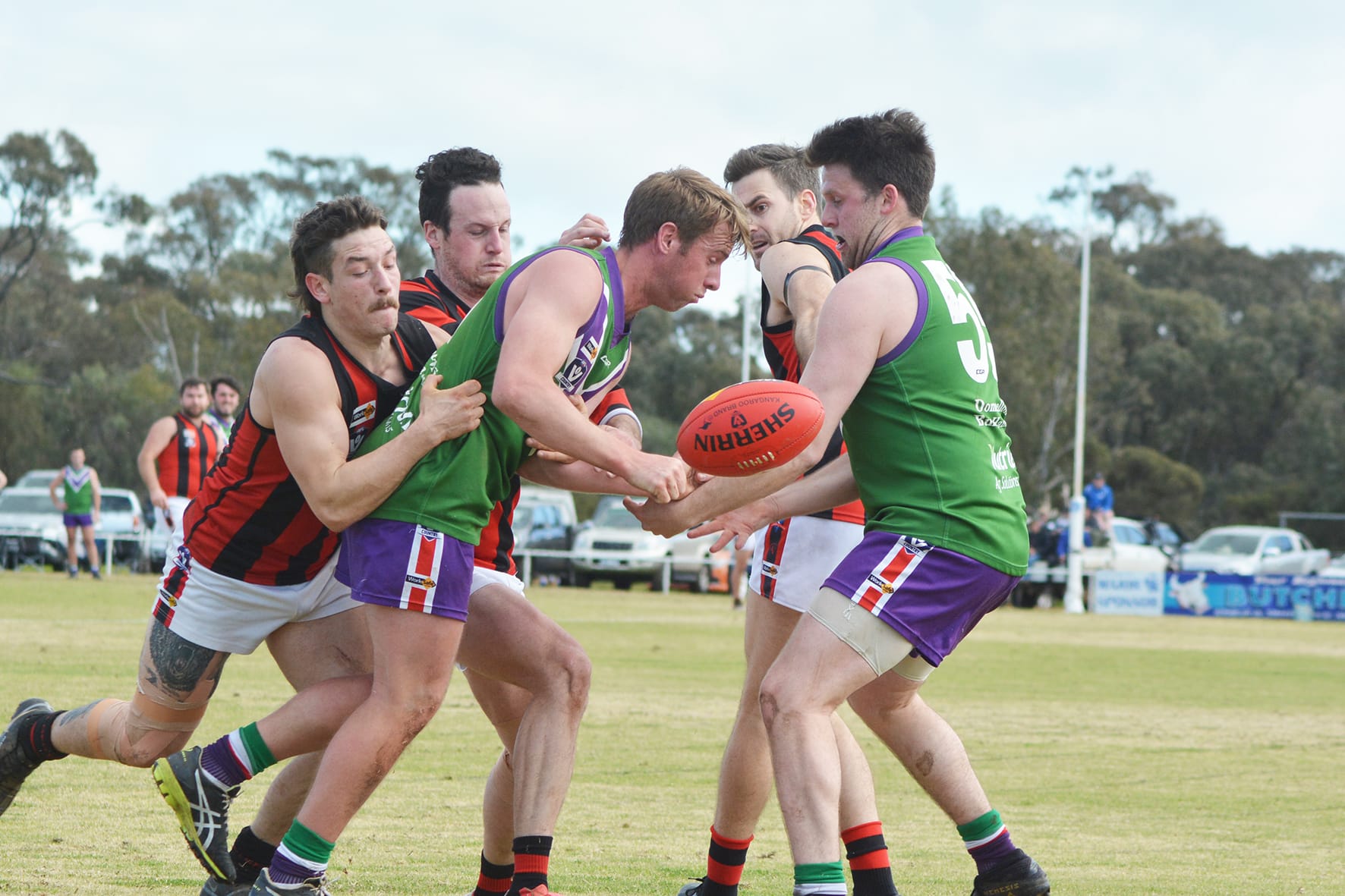 Bulls’ Reserves Hold Out Gallant Redbacks
