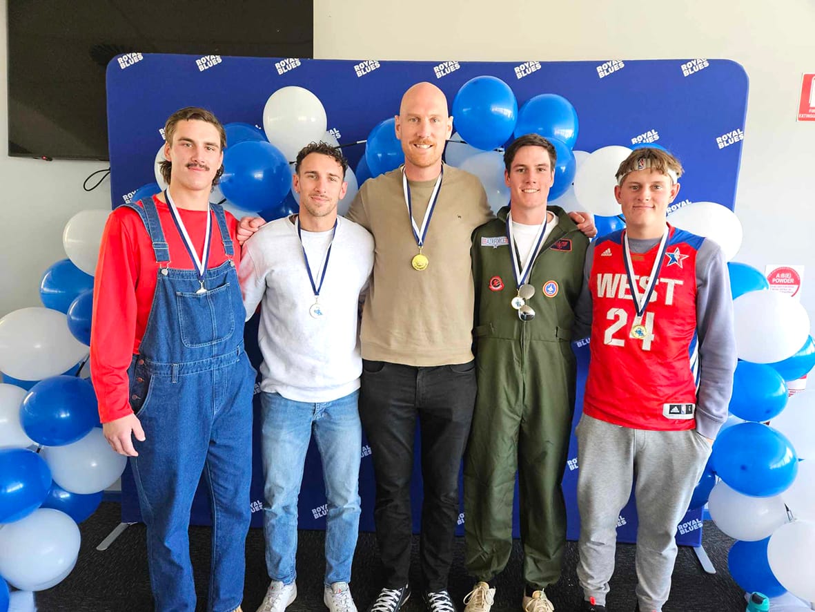 Donald Royal Blues Celebrate Seniors