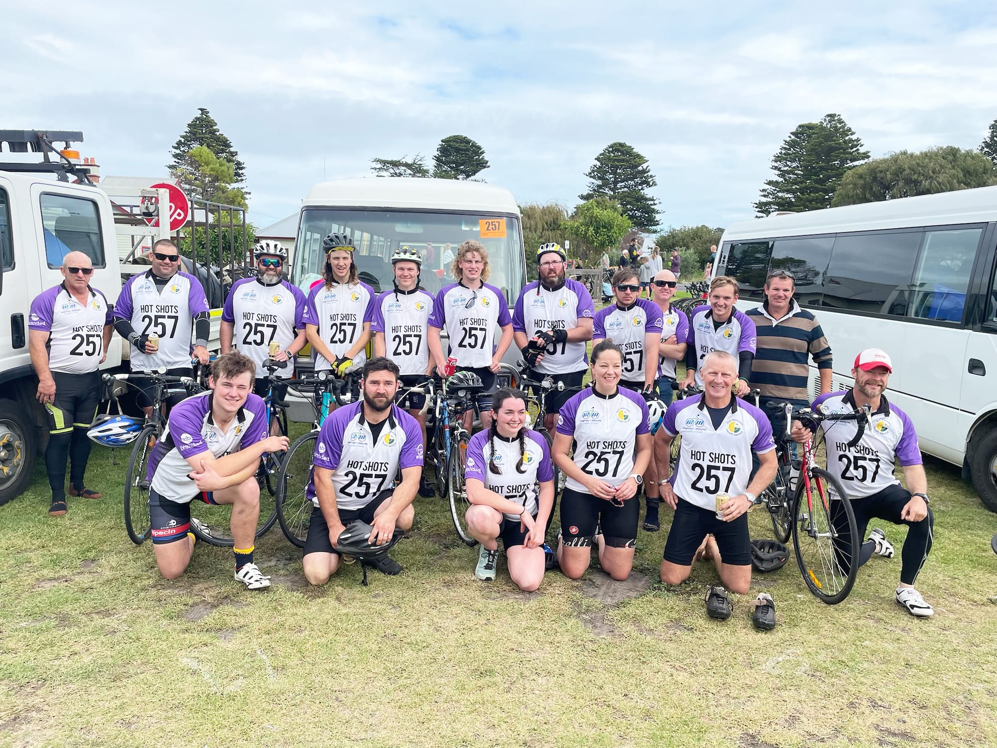 “Hot Shots” Ride – and Raise Funds