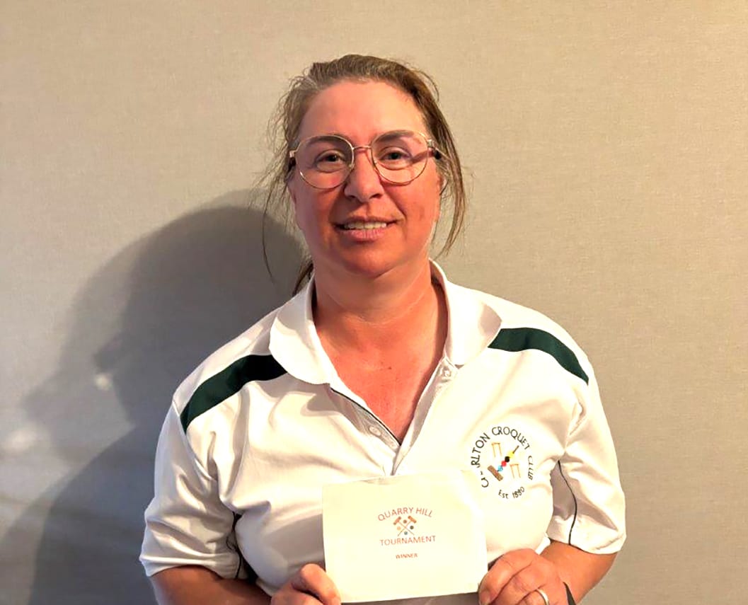 Naomi’s Croquet Tournament Win