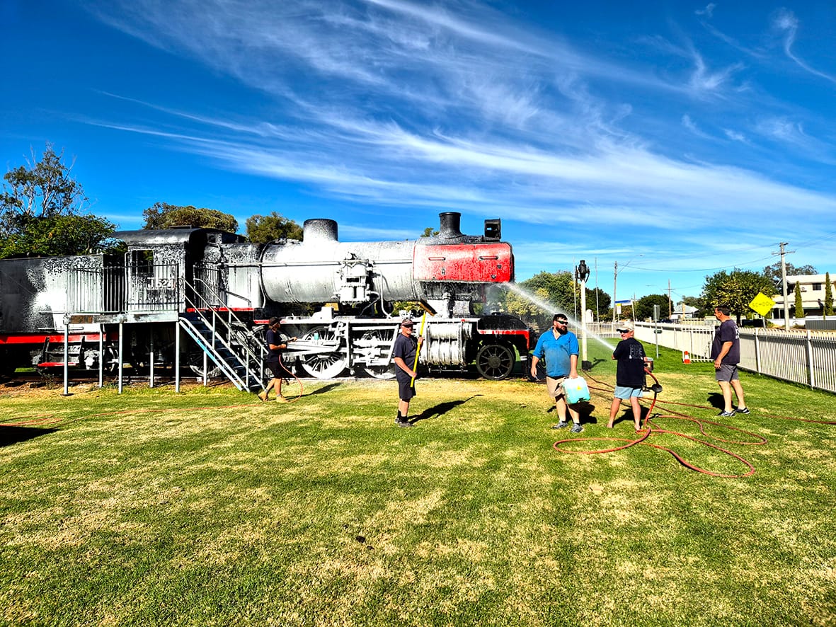 Engine Washing Steams Ahead