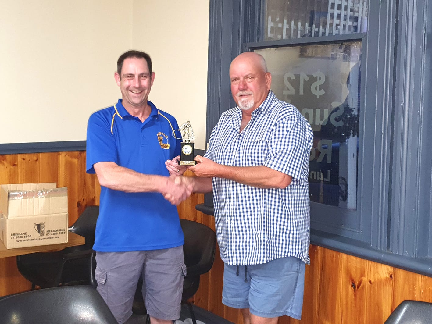 Presentation Night for Donald Anglers