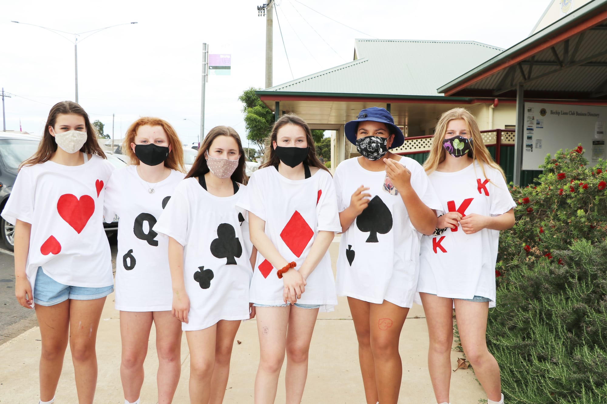 Imogen Boyle, Tylah Haslam, Keira Lowry, Hannah Wilson, Bethany HiHa, Ada Bourke.