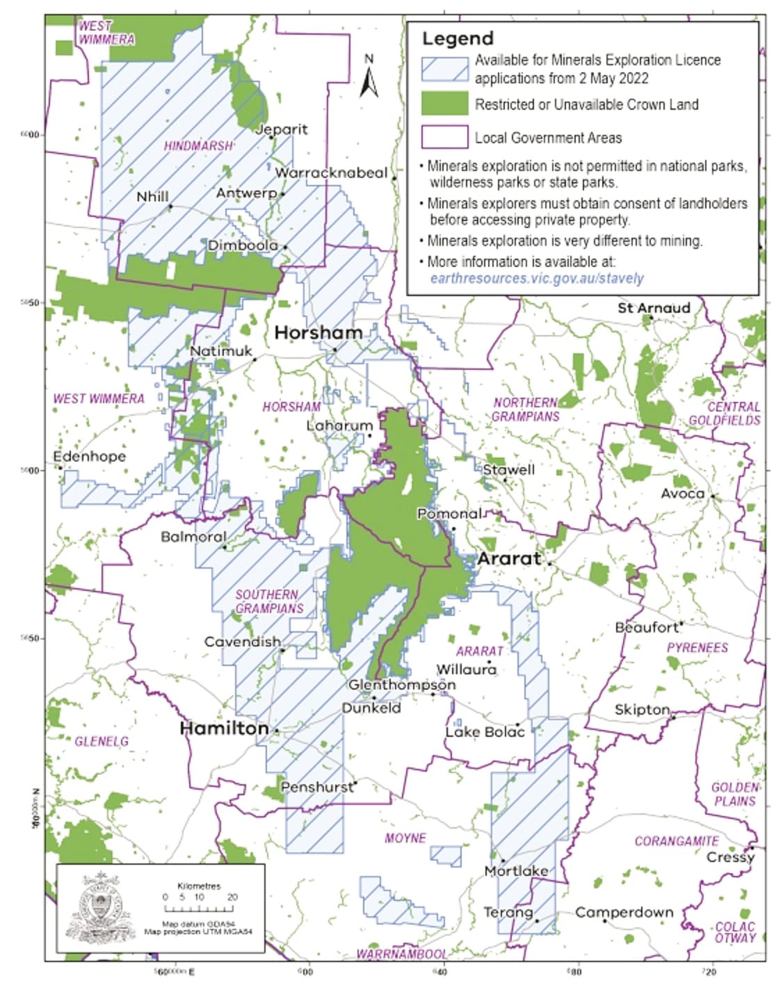 Minerals Applications to Open for Comment