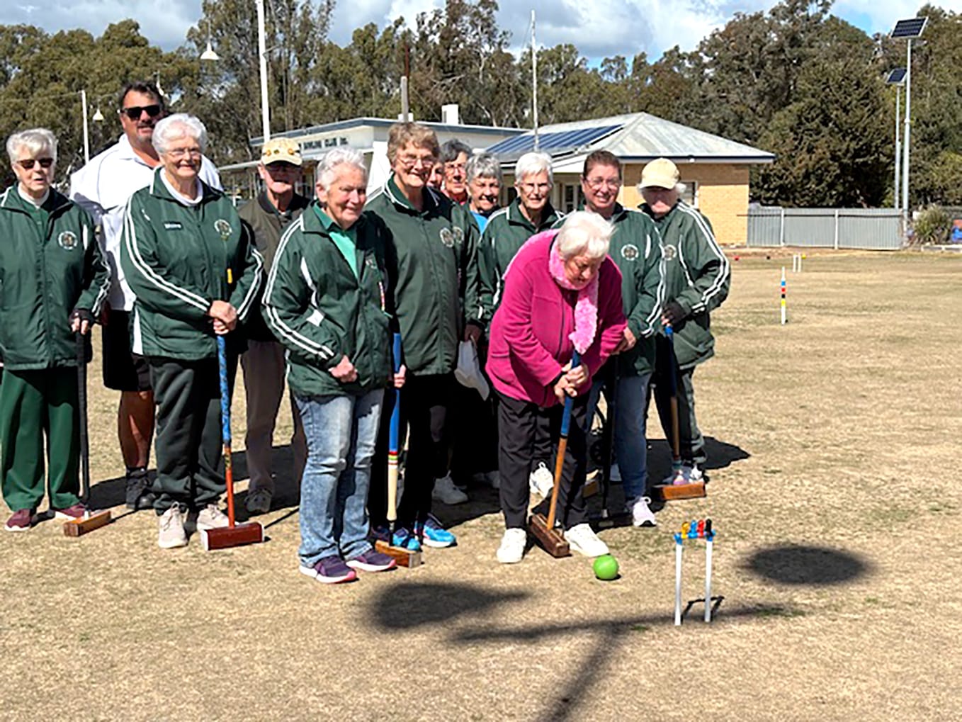 Nita Runs First Hoop
