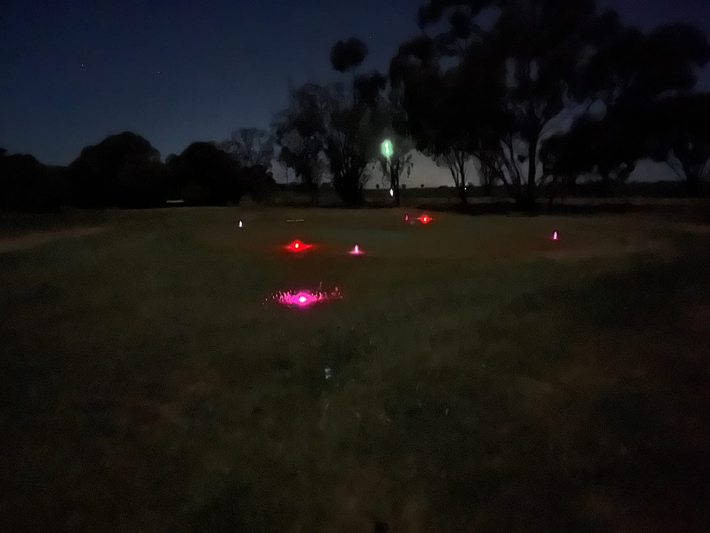 Golfing in the Dark