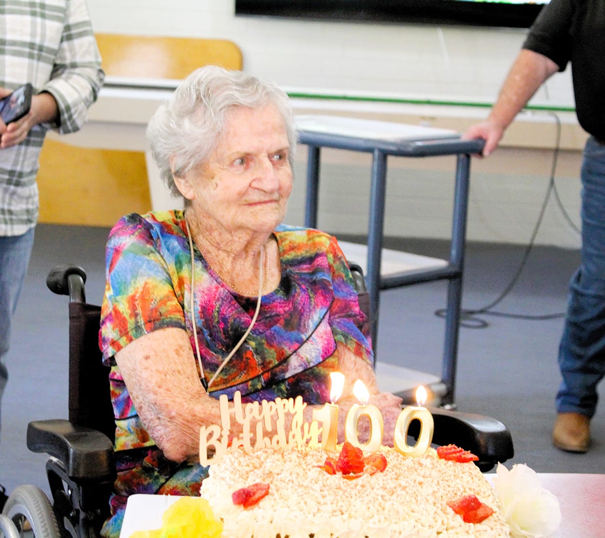 Doris Joins the Centenarians