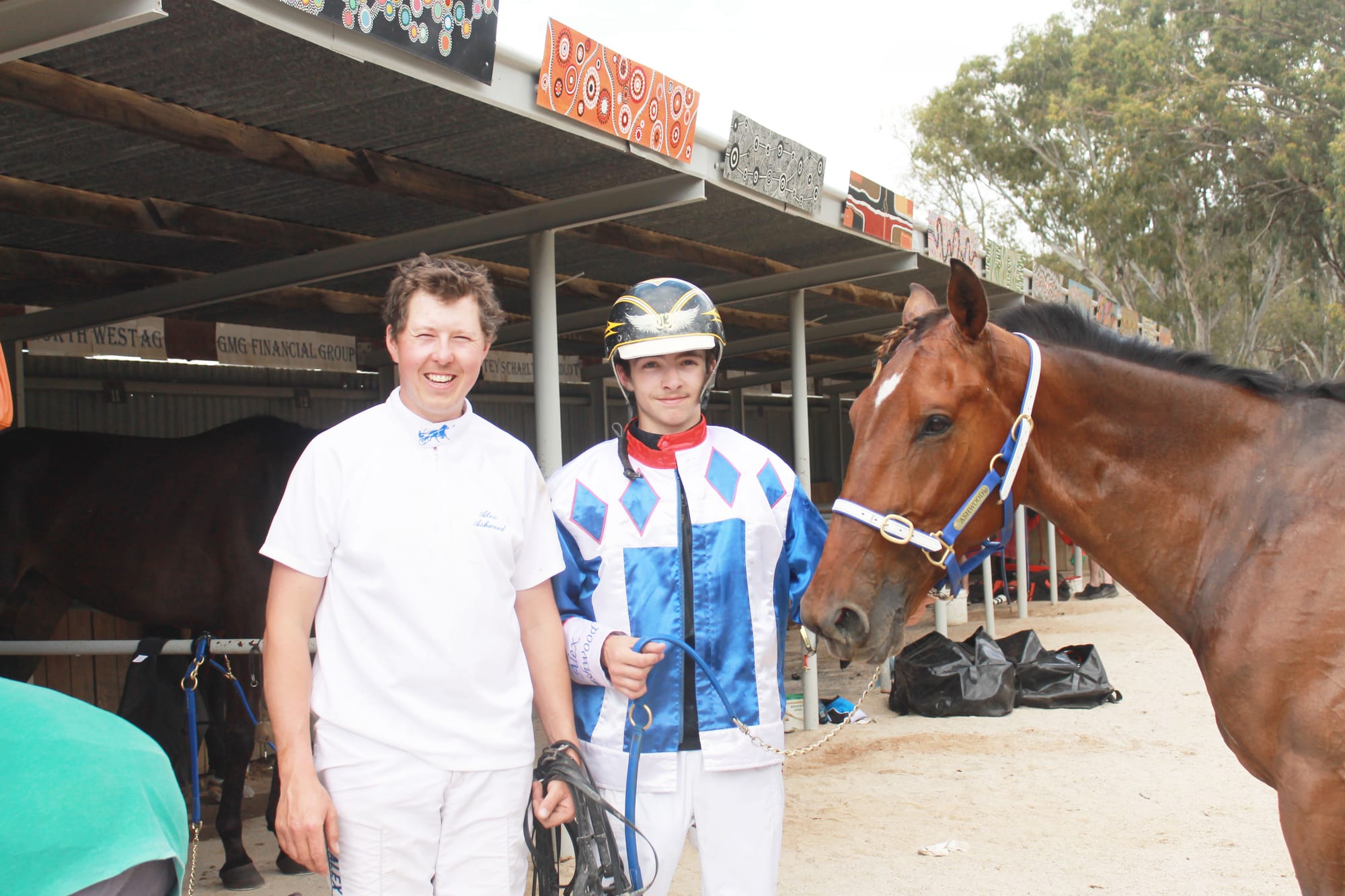 Blue Coman Wins Trotters’ Cup