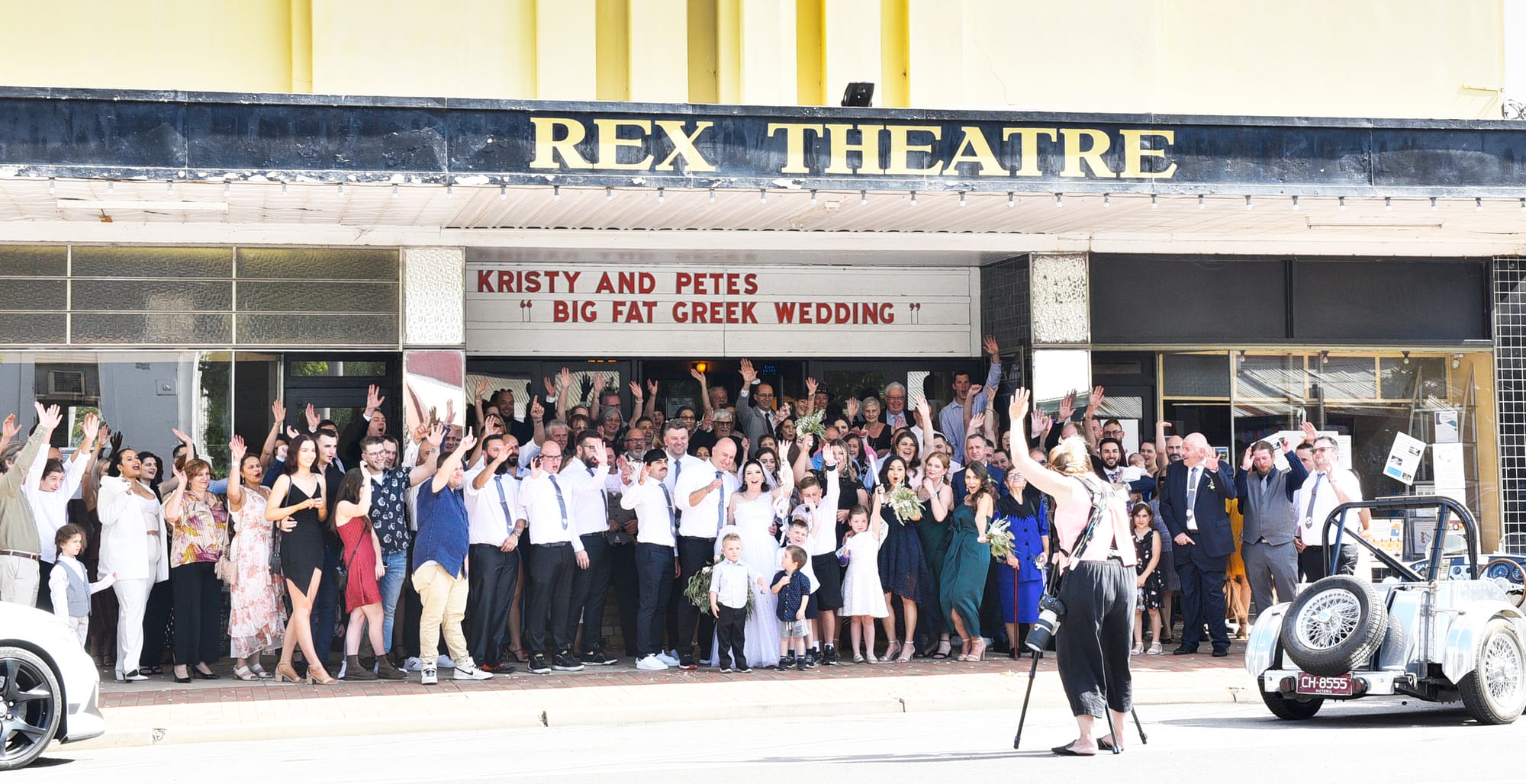 Rex Hosts Movie-Themed Wedding