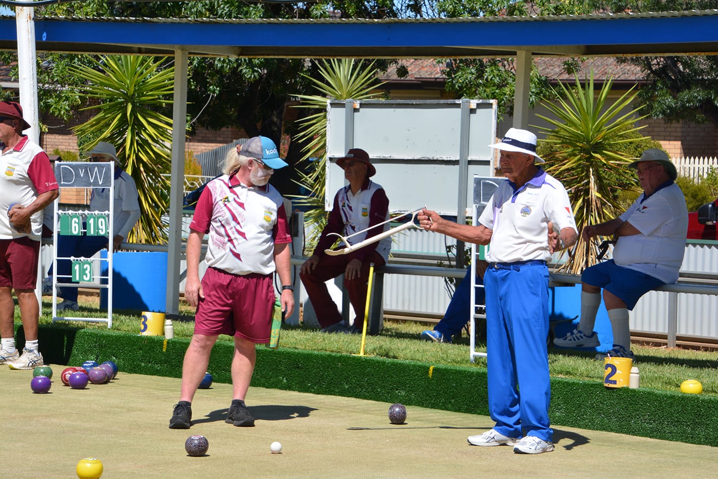 As a Bowls Champion, Norm’s in His ’Teens