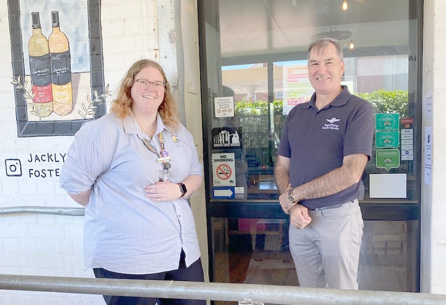 Partnership Launched . . . Wellbeing “Flies” Into Wycheproof
