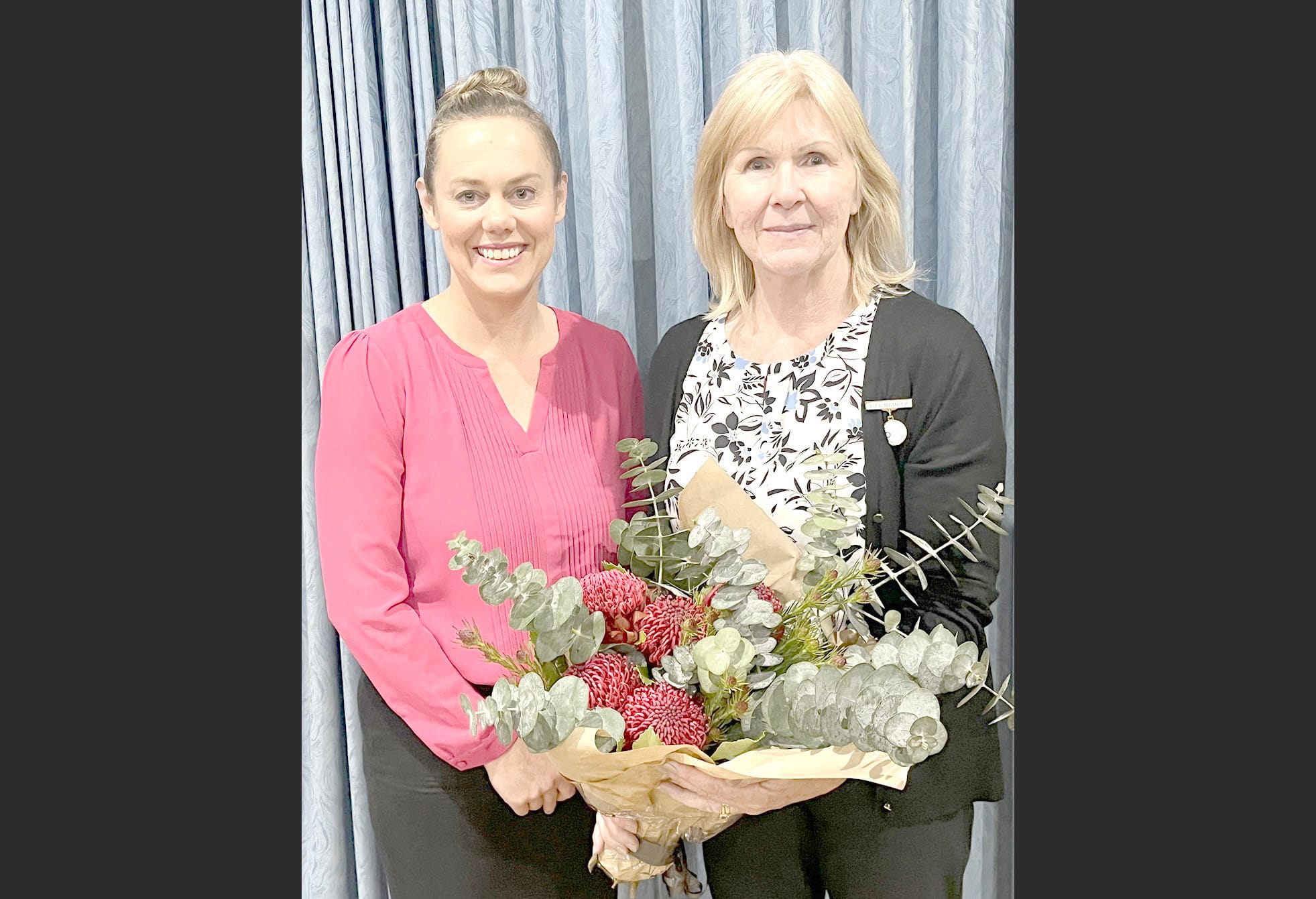In Father’s Footsteps . . . Julie Joins Leisure Centre Life Members