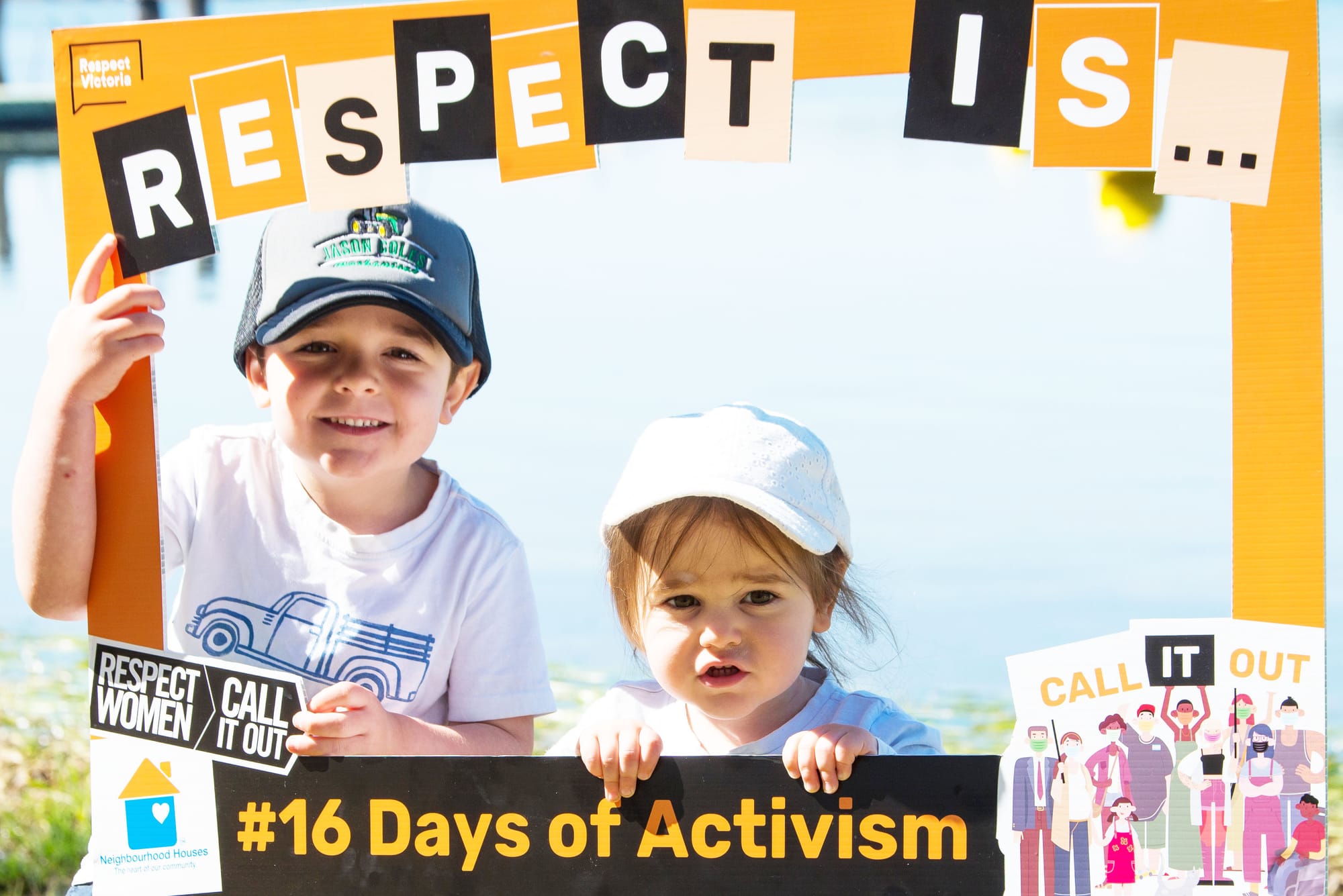 Wycheproof's Cooper and Scottie Allan at Wooroonook.