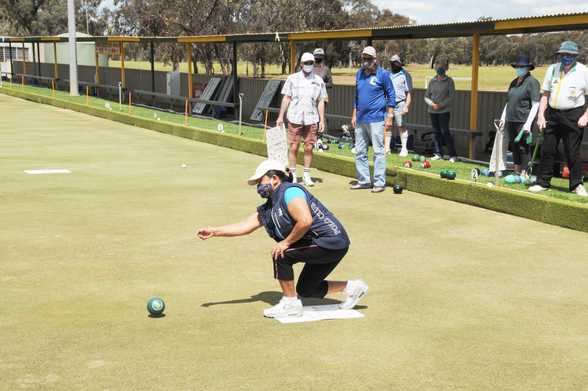 Donald Golf Bowlers Get a Feel for the Green