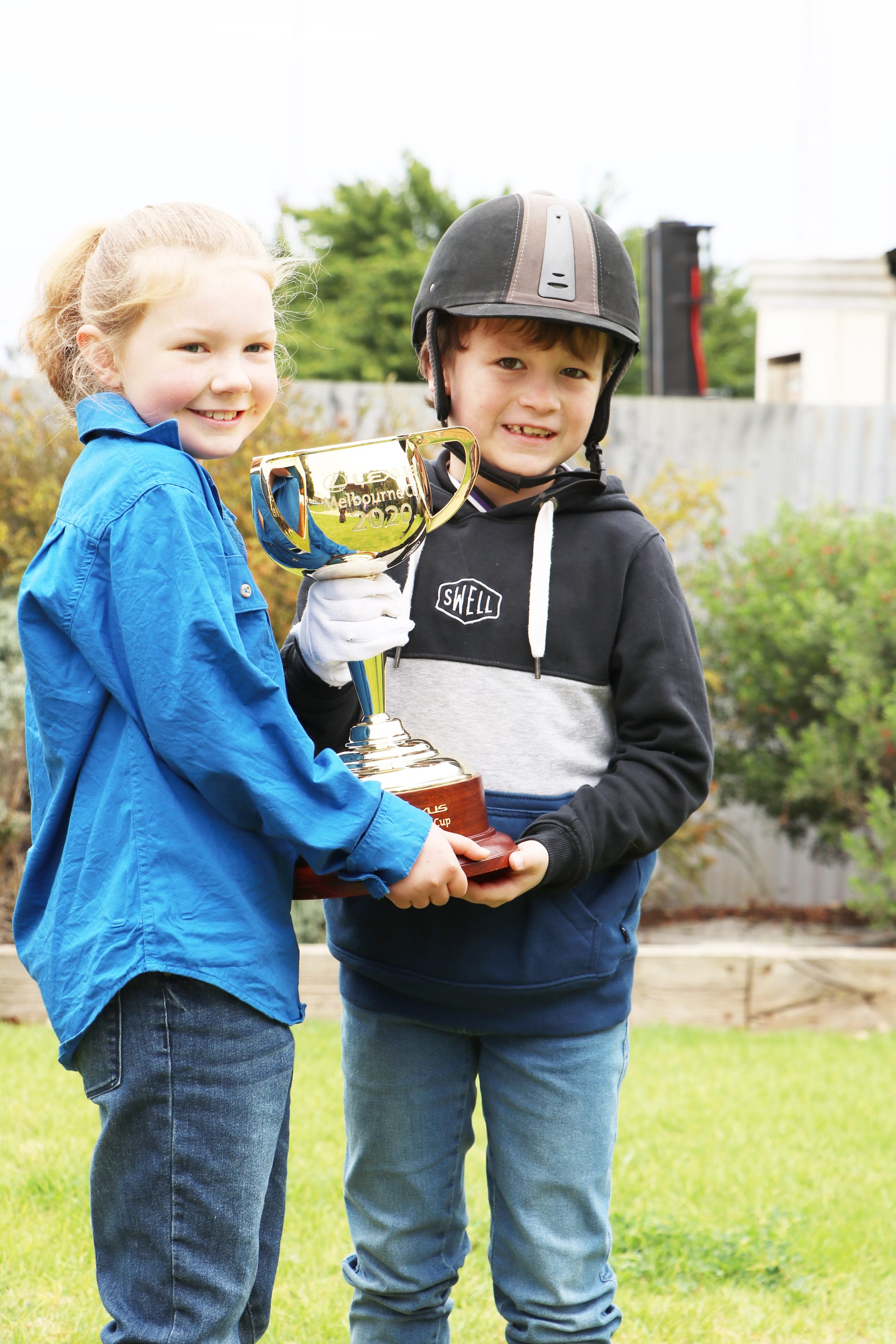 Isla Ferrier and Jed Coffey.