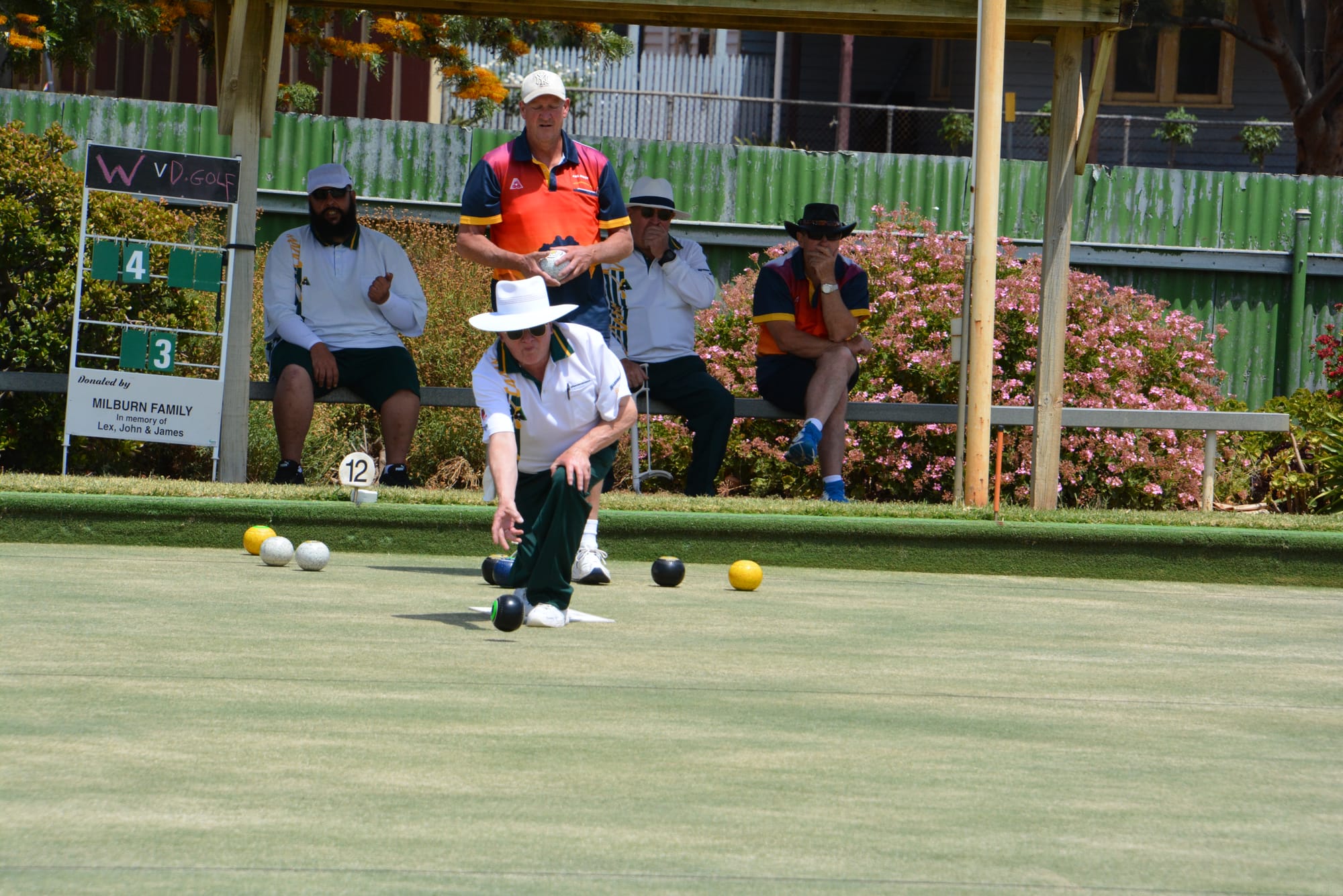 Donald Golf Bowlers Visit Wycheproof