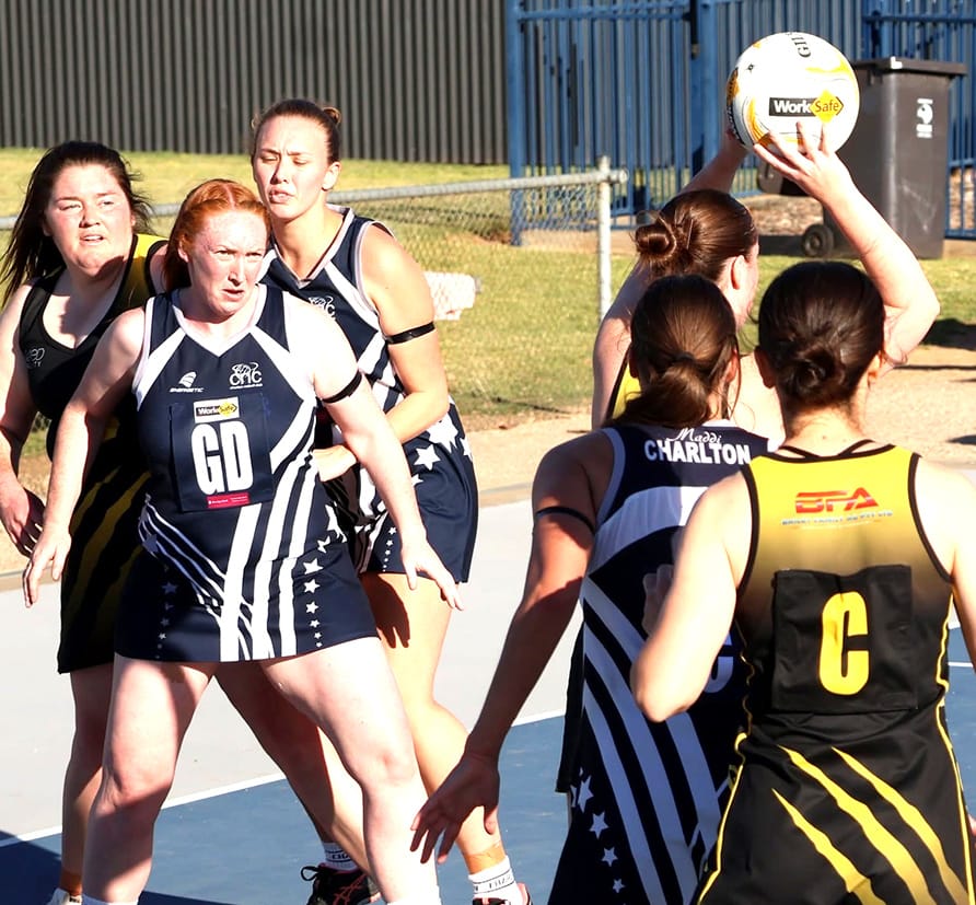 Charlton Netballers Host Sea Lake-Nandaly