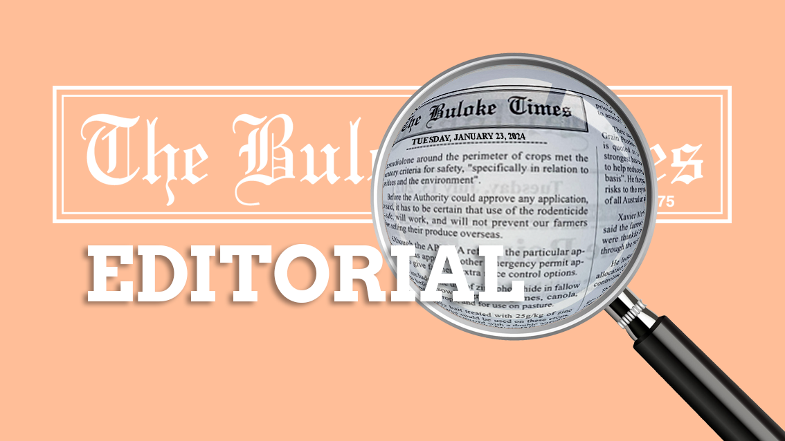 Editorial: One Step at a Time