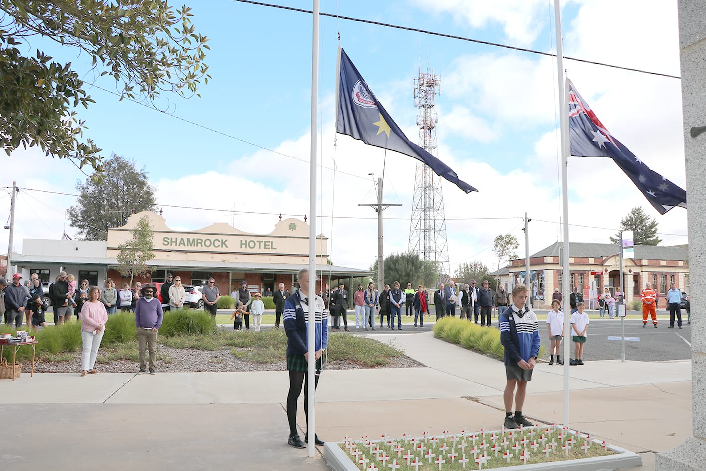 Birchip Raises Flags – and Spirits