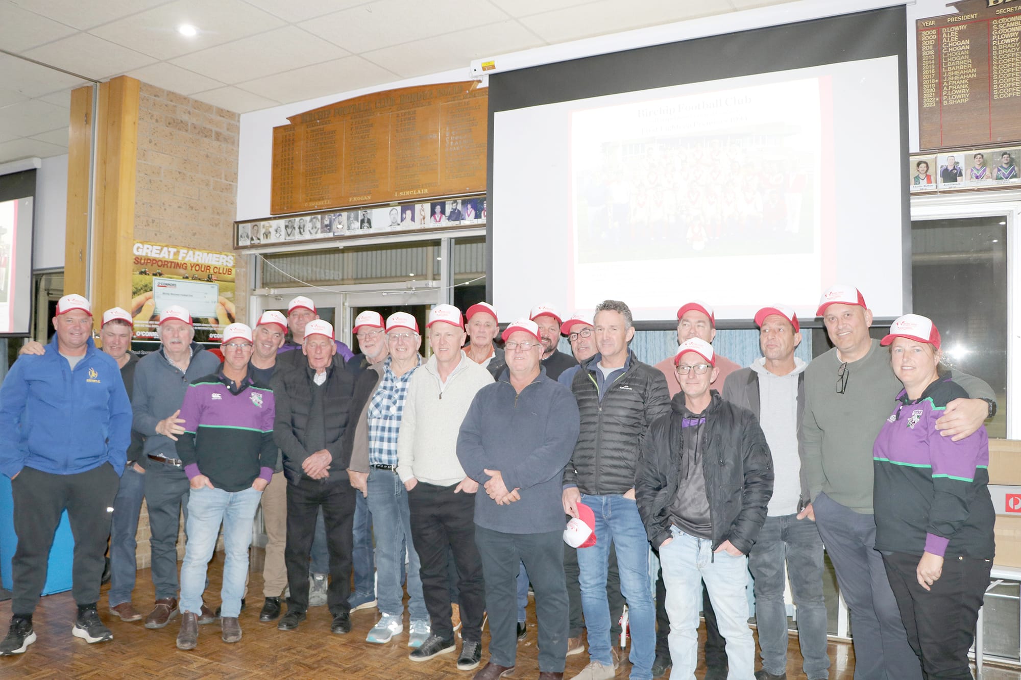 Seniors: Andrew Ryan, Jim Sheahan, Kevin Delaney(Committee), Robbie Lee, Steve White, Brad Ryan, Bryan Hogan (Committee), John Bond (selector), Leo Connelly (committee), Hayden Hogan, Robert Warne (Pres), Andrew Lee, Brad Cooper, Paul Kelly, Paul Gadsden (coach), Shannon Nixon, Brad Sharp (current President), Brad Doran, Travis St Clair, Steph Coffey (current secretary).