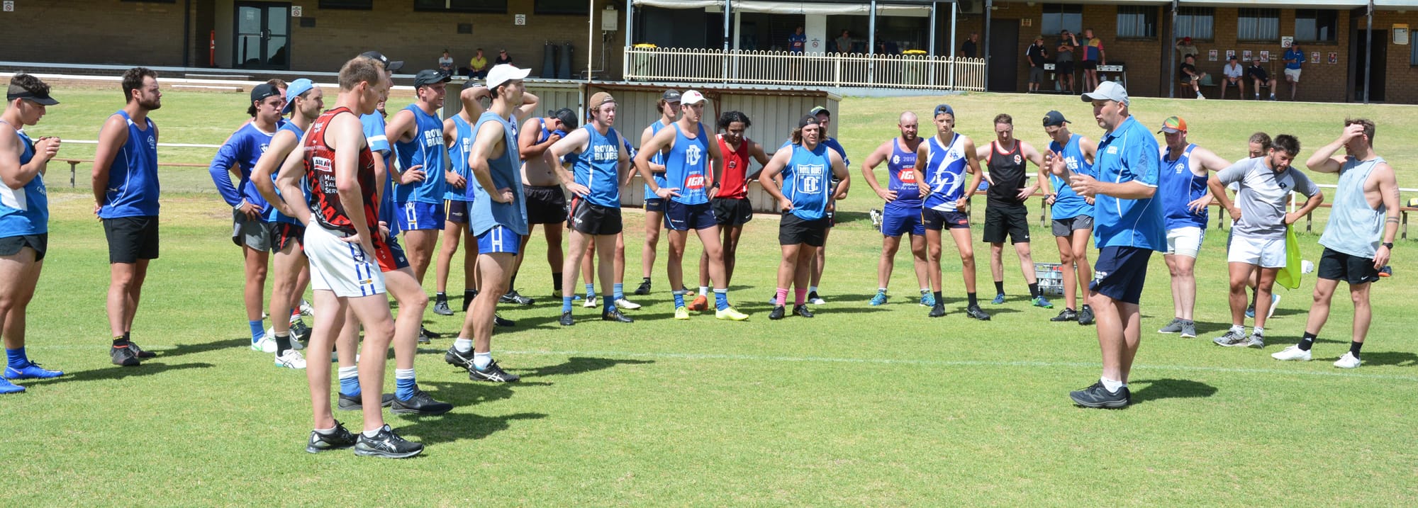 Royal Blues Fine Tune for Season Opener