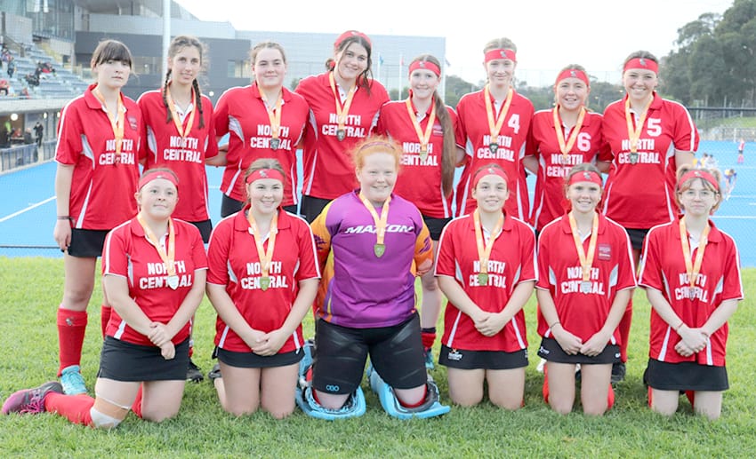 North-Central Junior Hockey Shares Medals