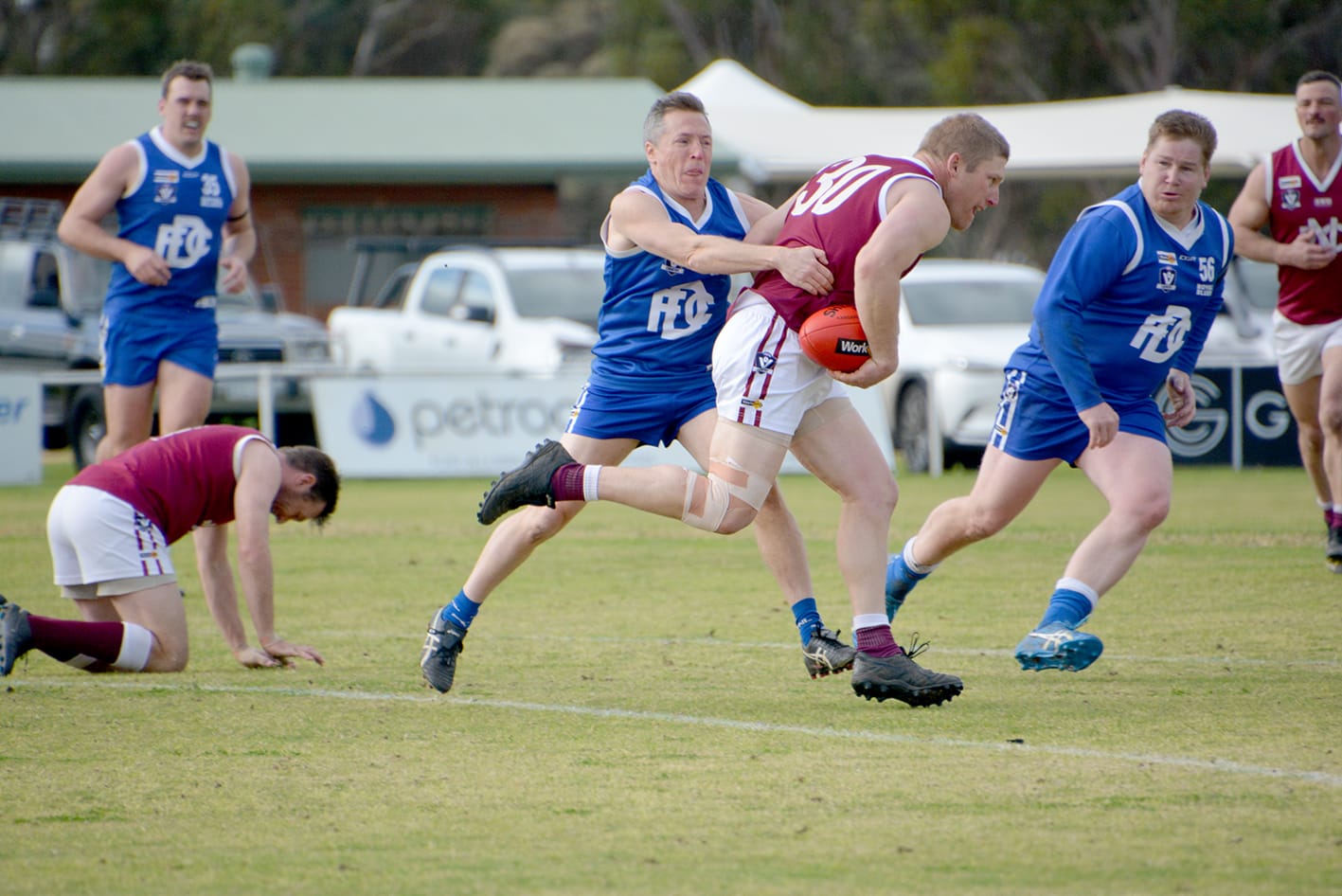 Royal Blues Consolidate Top Four Place