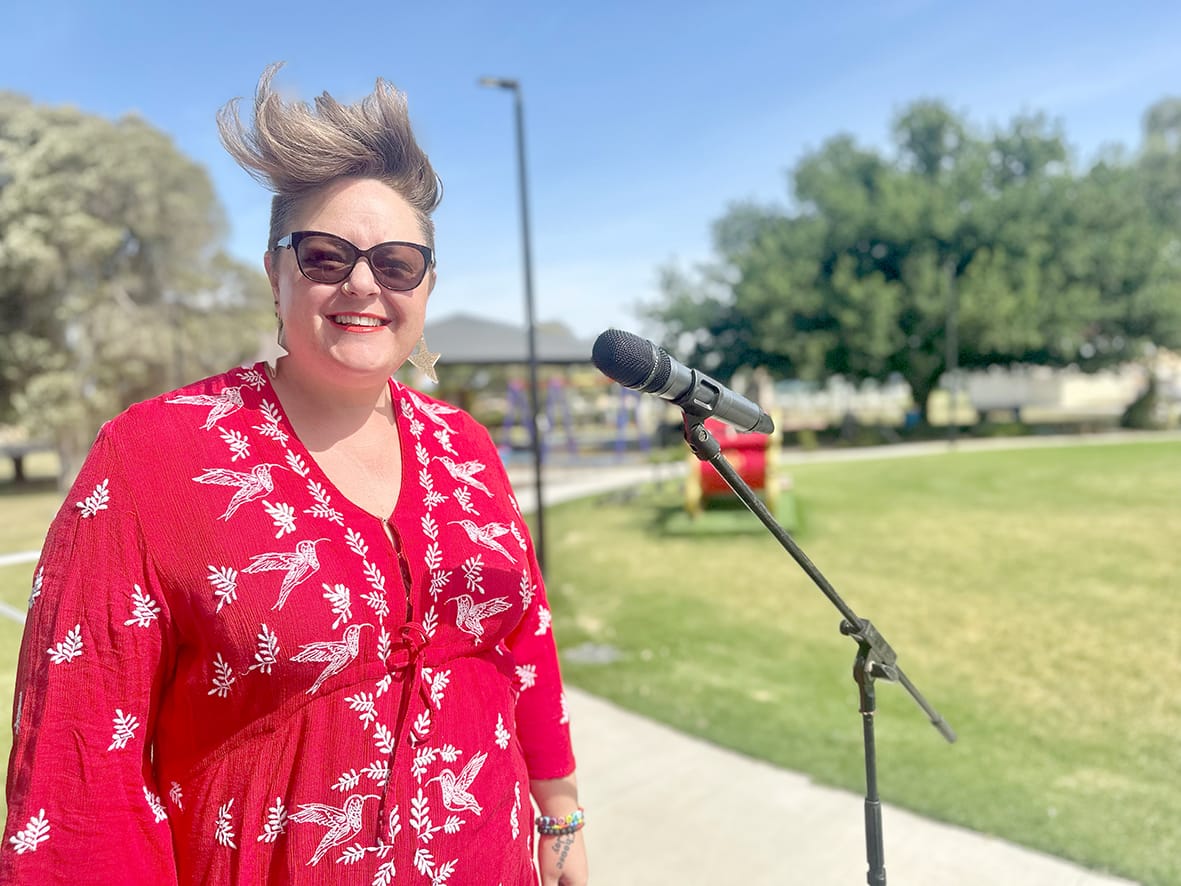 Whole Town Christmas Party Moves to the Donald Park
