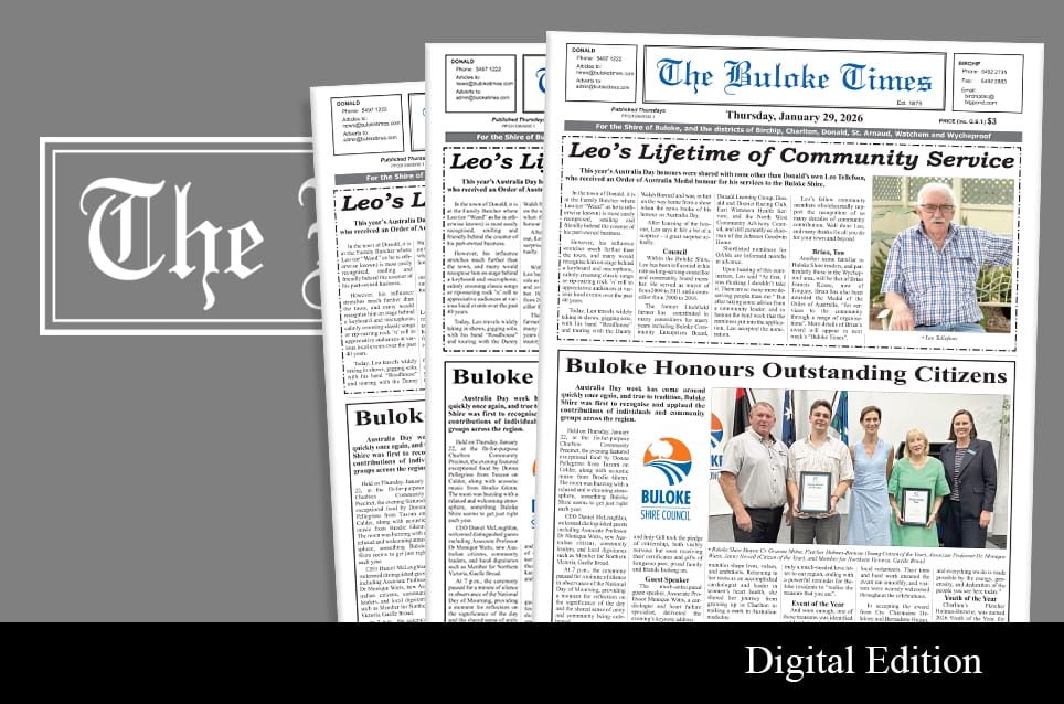 Buloke Times | Thursday, January 29, 2026