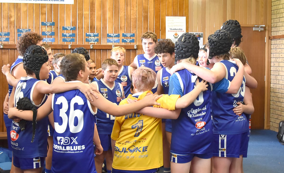 Victory to Donald’s Under-14s