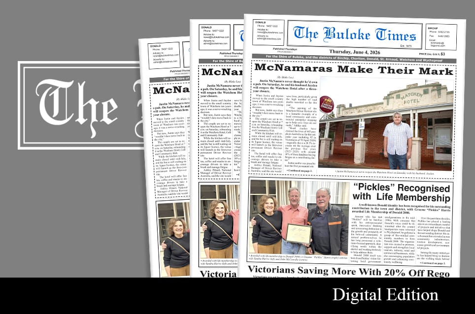 Buloke Times | Thursday, June 4, 2026