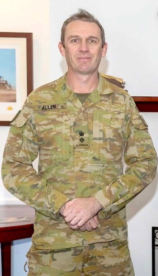 Prestigious Military  Honour for Brendan Allen