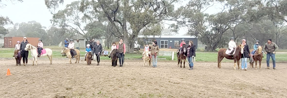 Strong Turnout at Donald Pony Club