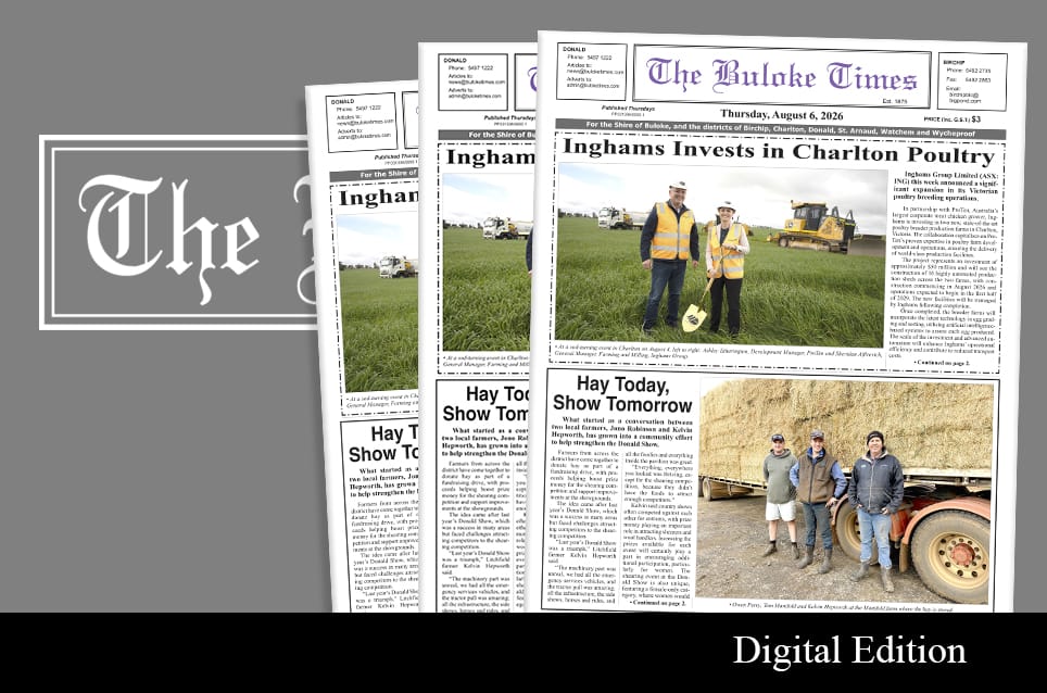 Buloke Times | Thursday, August 6, 2026