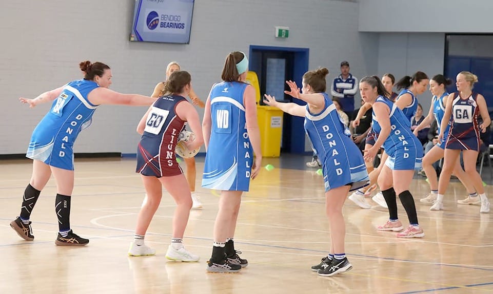Calder United Lions  Dominate the Netball