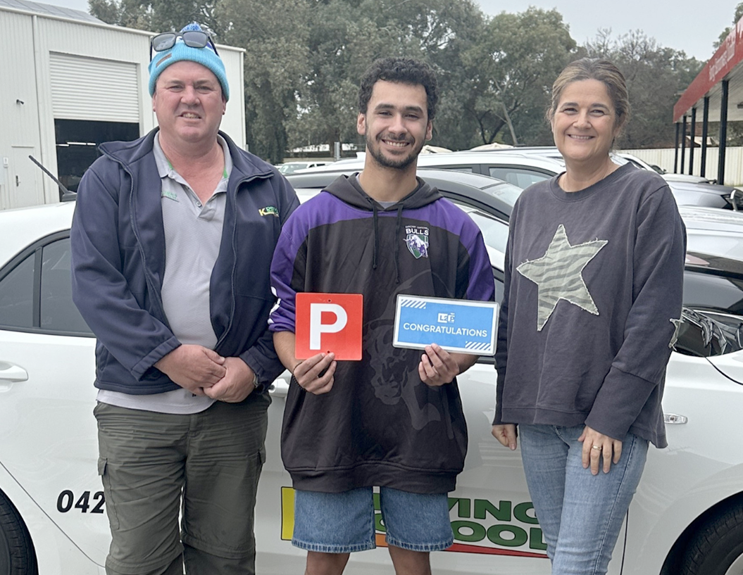 Community Volunteers Helping Young Drivers