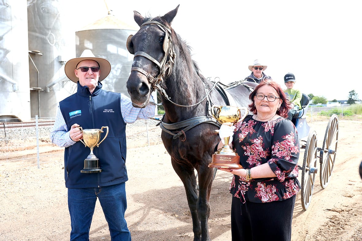 Melbourne Cup Visit Marks Official Silo Art Opening