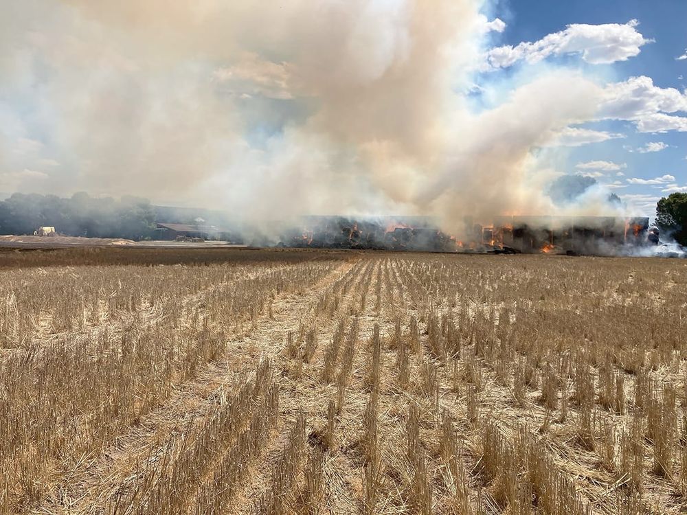 Farmers Urged to Monitor Damp Haystacks for Fire Risks post image